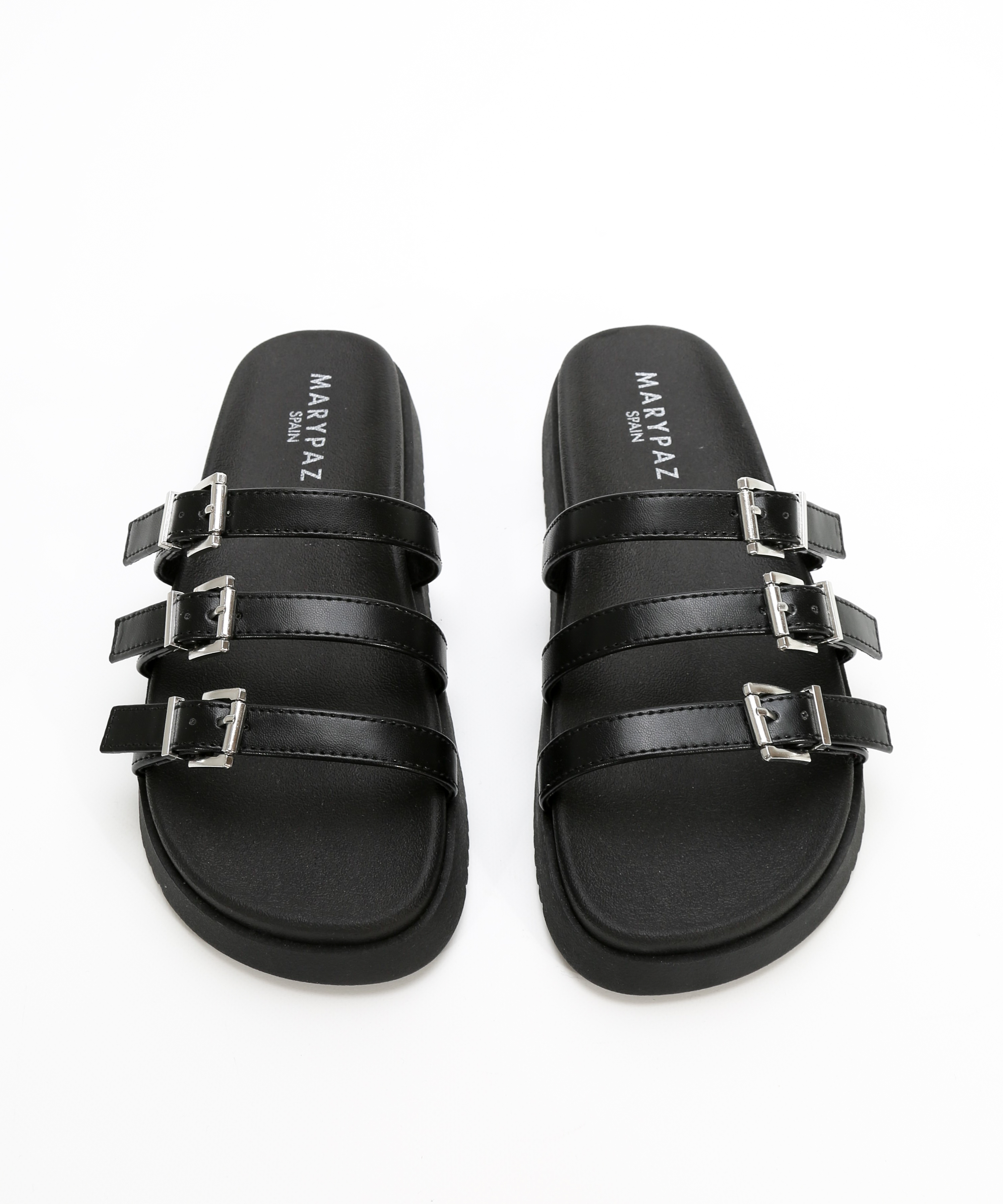 Sandalias planas hebillas image number null